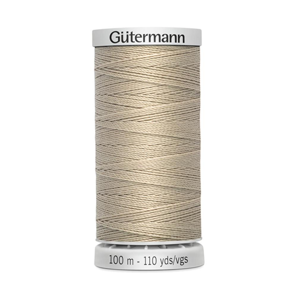 Нить Extra Strong M782 40/100 м суперкрепкая, Gutermann, 722 светло-бежевый