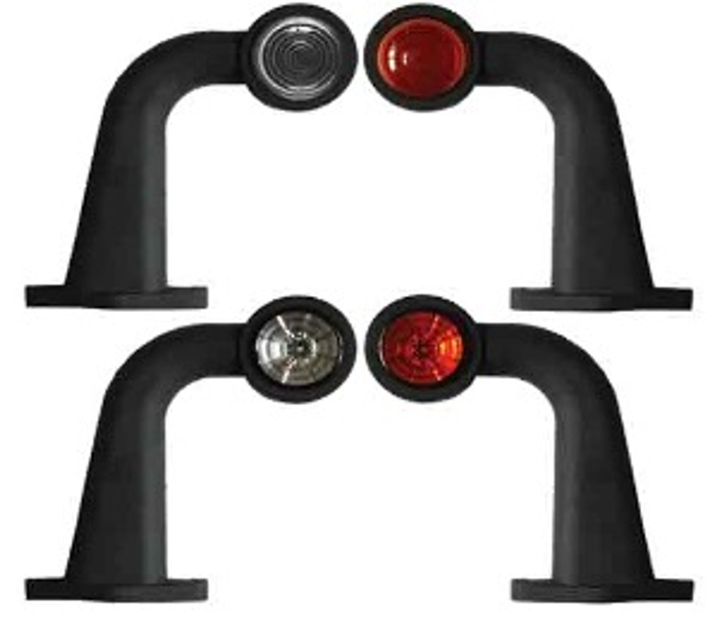 Фонарь габаритный ФГ-17-01 LED (12-24в) крепление 2 отв.