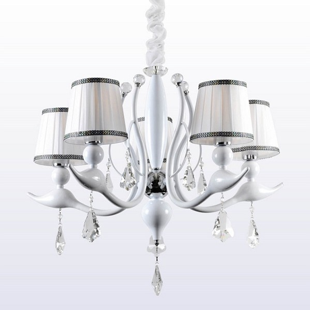 Светильник подвесной-потолочный CRYSTAL LUX FLAMINGO SP-PL5 BI