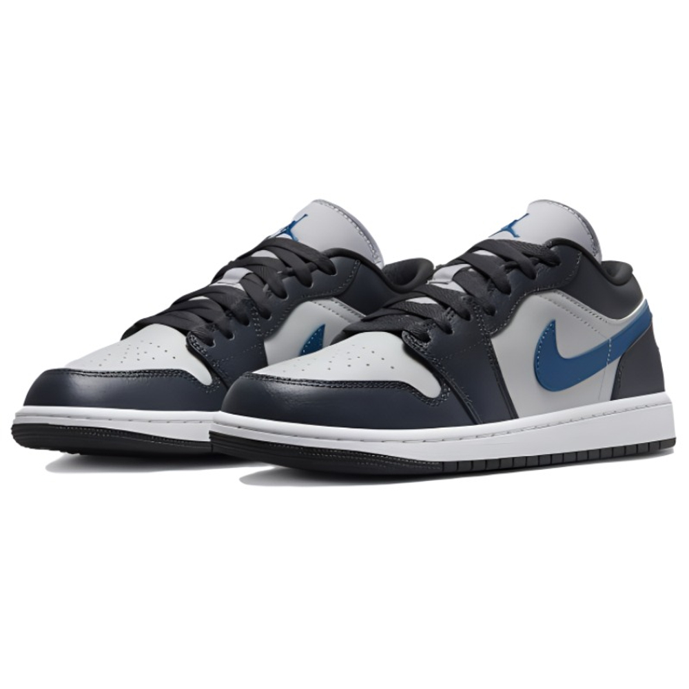 Jordan 1 Low Anthracite Industrial Blue Women's