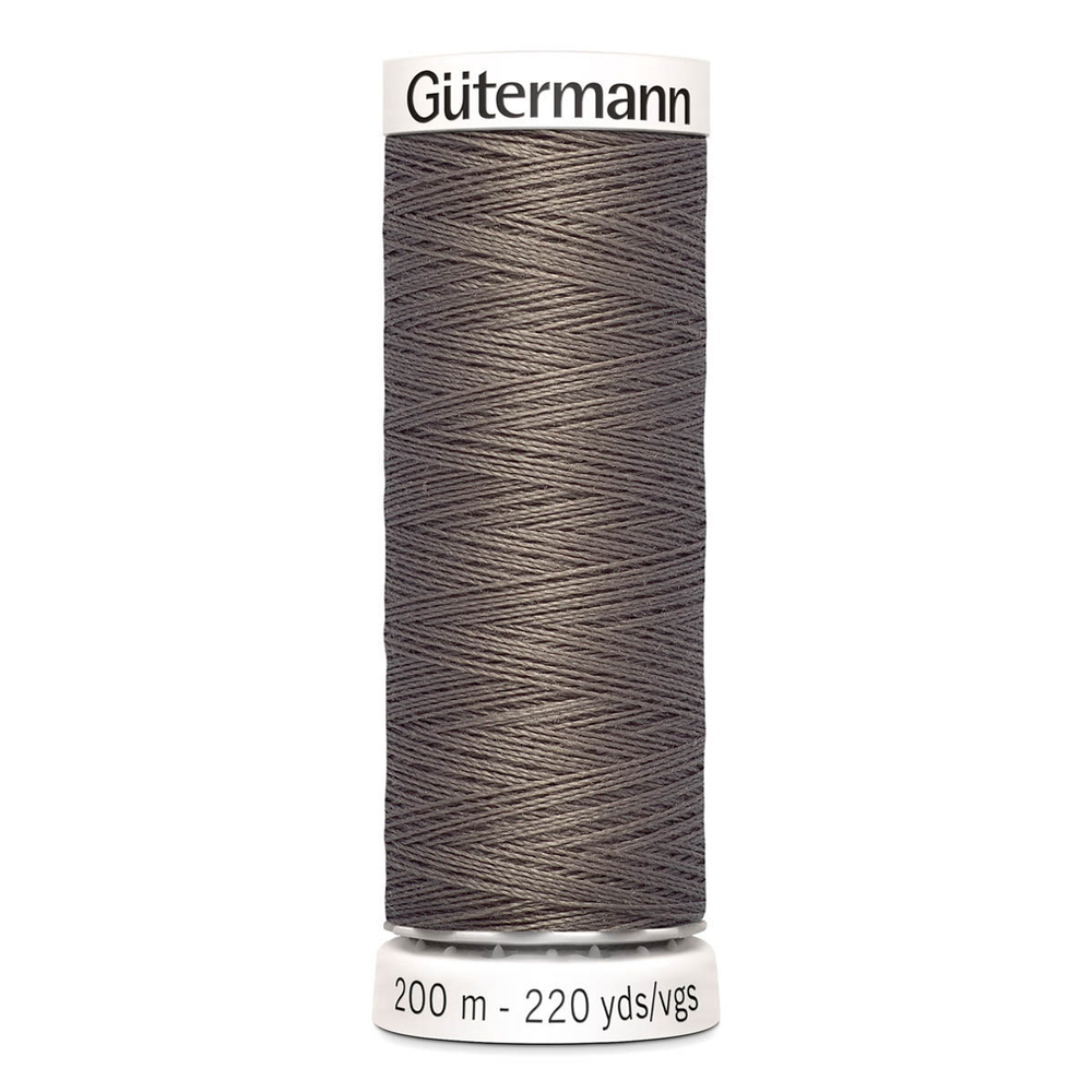 01 Нить Sew-All 100/200 м для всех материалов, 100% полиэстер Gutermann 748277 (669 т.серо-бежевый)