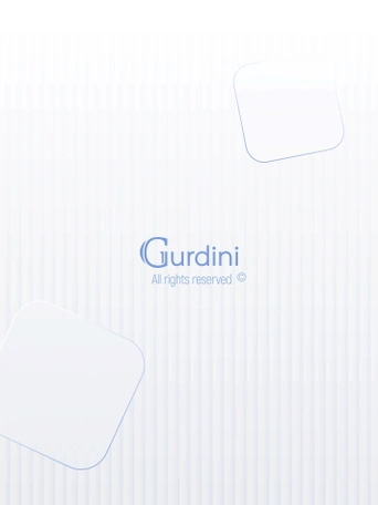 Чехол накладка iPhone 15 Pro 6.1" Gurdini Ocean Case (2) Transparent синий