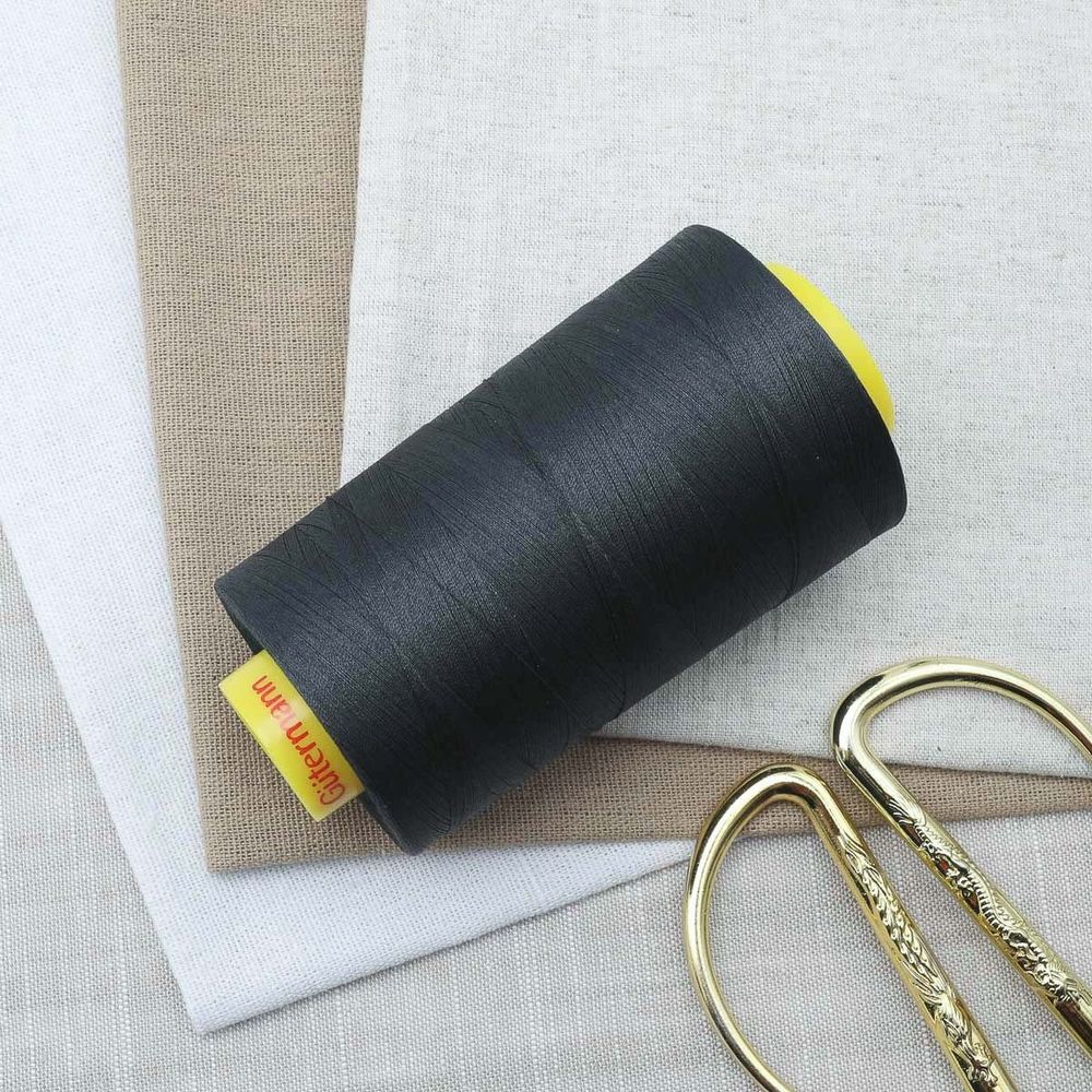 Нитка Gutermann Mara 120 (5000 метров), 1 боб., универсальная | 542 грозовой серый