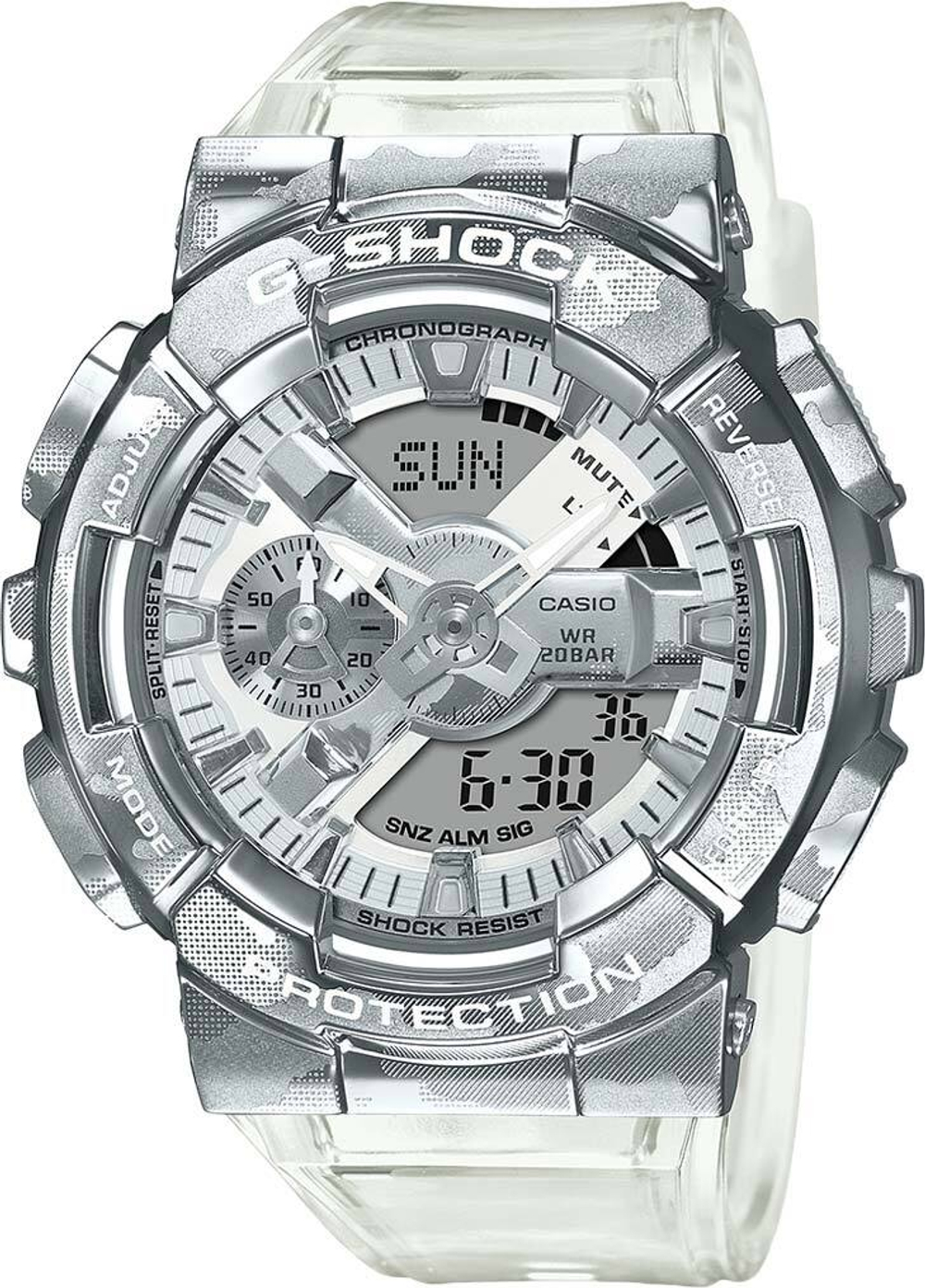 Мужские наручные часы Casio G-Shock GM-110SCM-1A