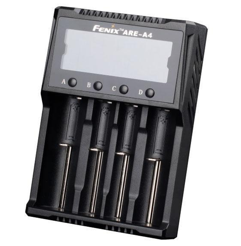 Зарядное устройство Fenix ARE-A4 (18650, 14500, 26650, АА, ААА, 16340, 10440, С, 21700)
