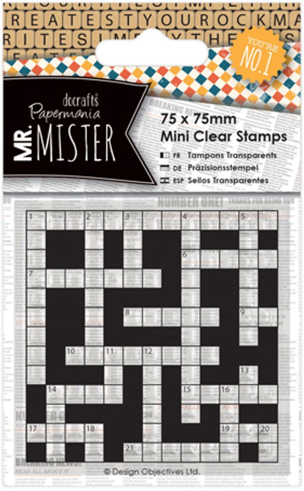 Штамп Кроссворд Mr Mister