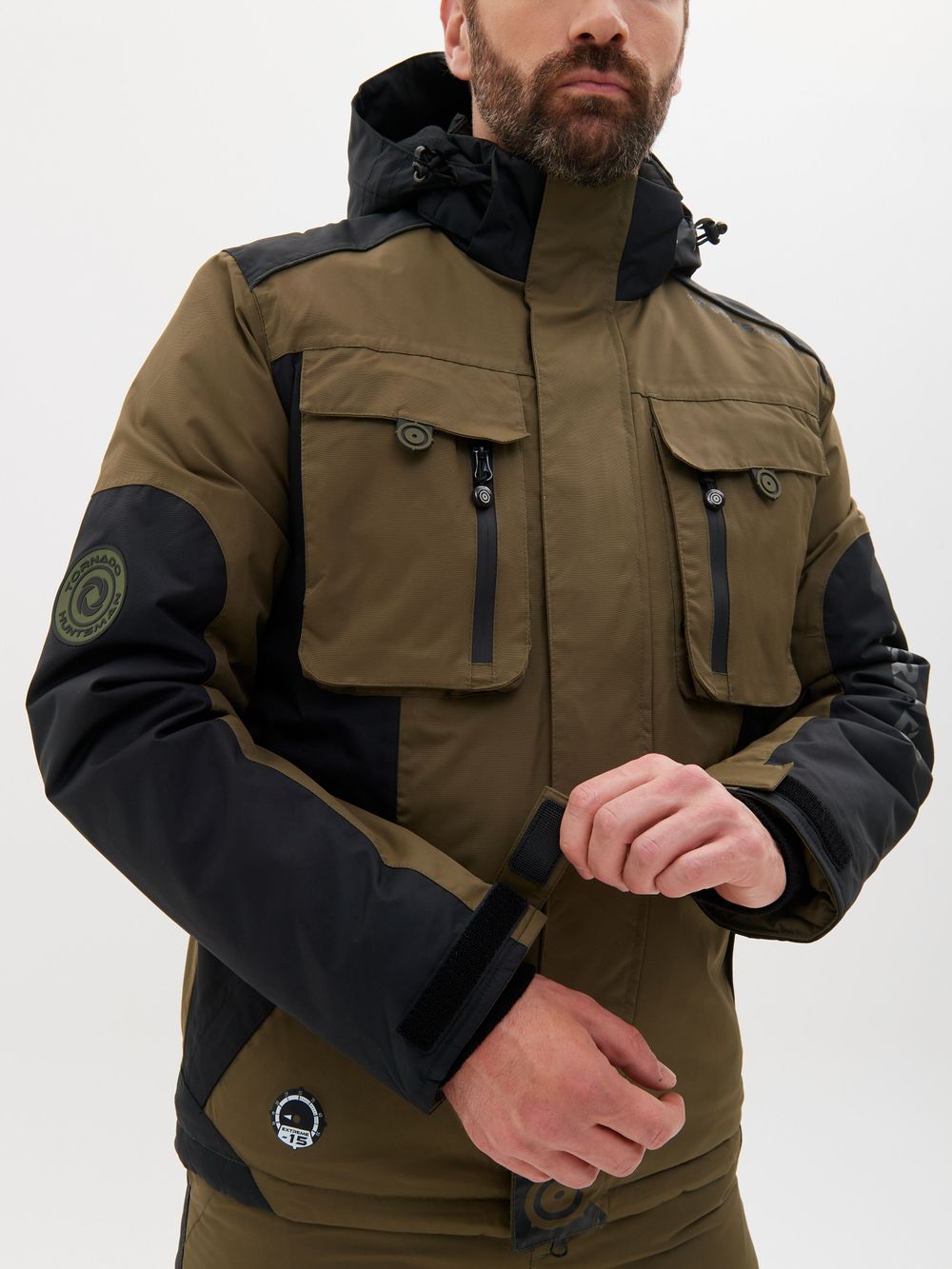 Костюм демисезонный Торнадо -15 ткань Breathable цвет Хаки