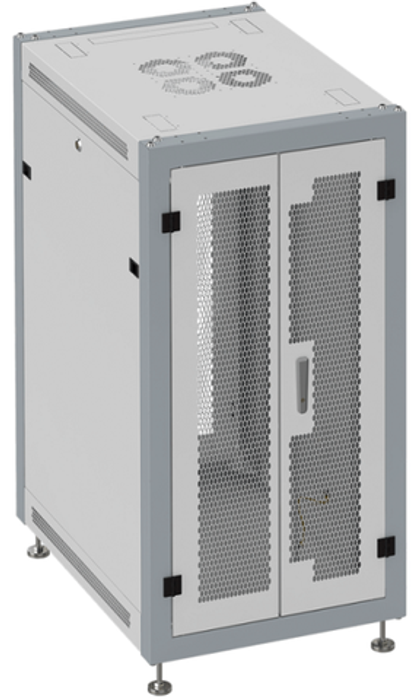 Шкаф напольный 19", 15U SYSMATRIX SL 6615.744