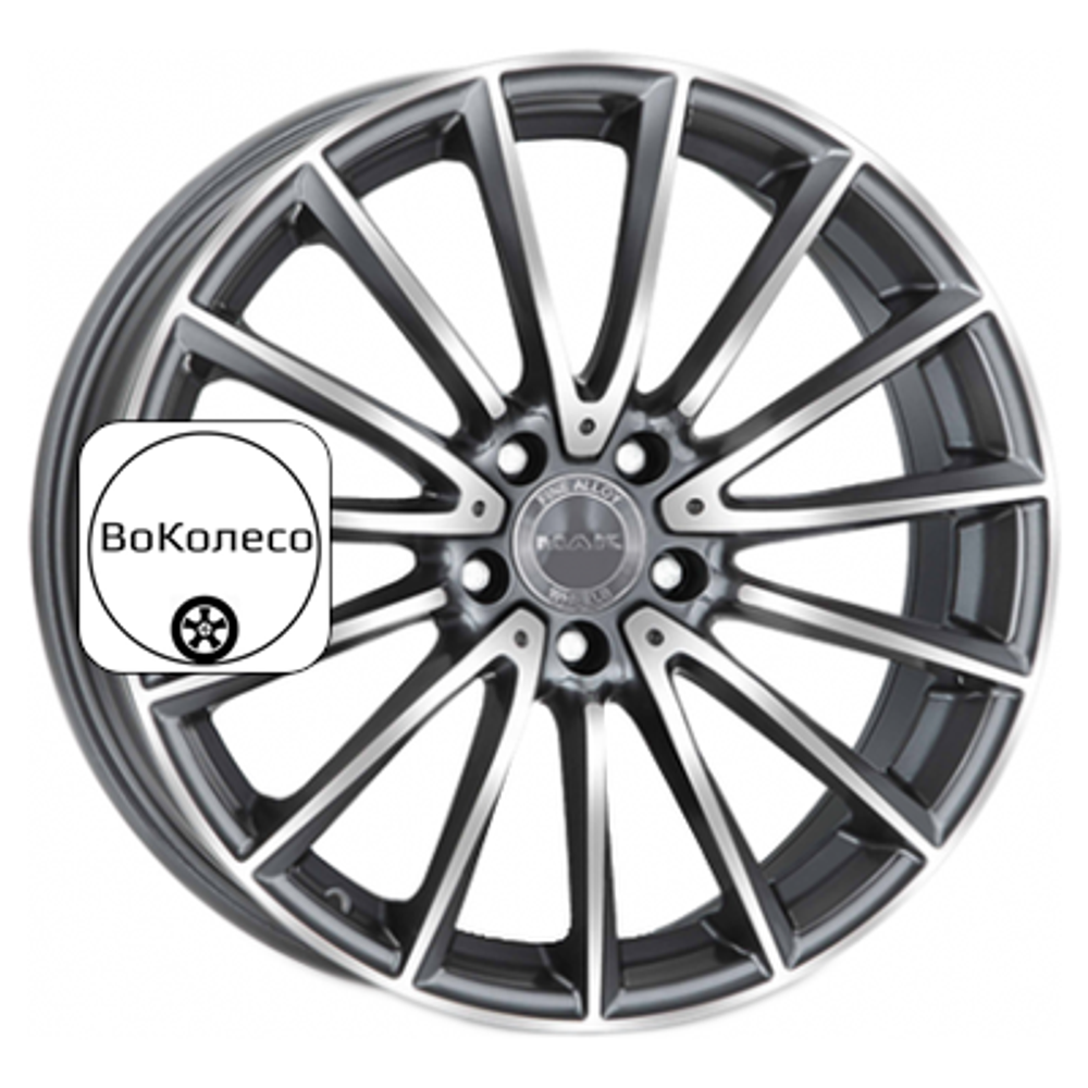8x19/5x112 ET48 D66,6 Komet Gunmetal Mirror Face MAK