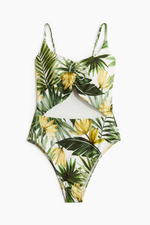 Купальник High Leg с чашками и вырезом на талии - H&M