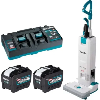 Аккумуляторный вертикальный пылесос с энергокомплектом Makita VC010GZ-191X65-8-191N10-3