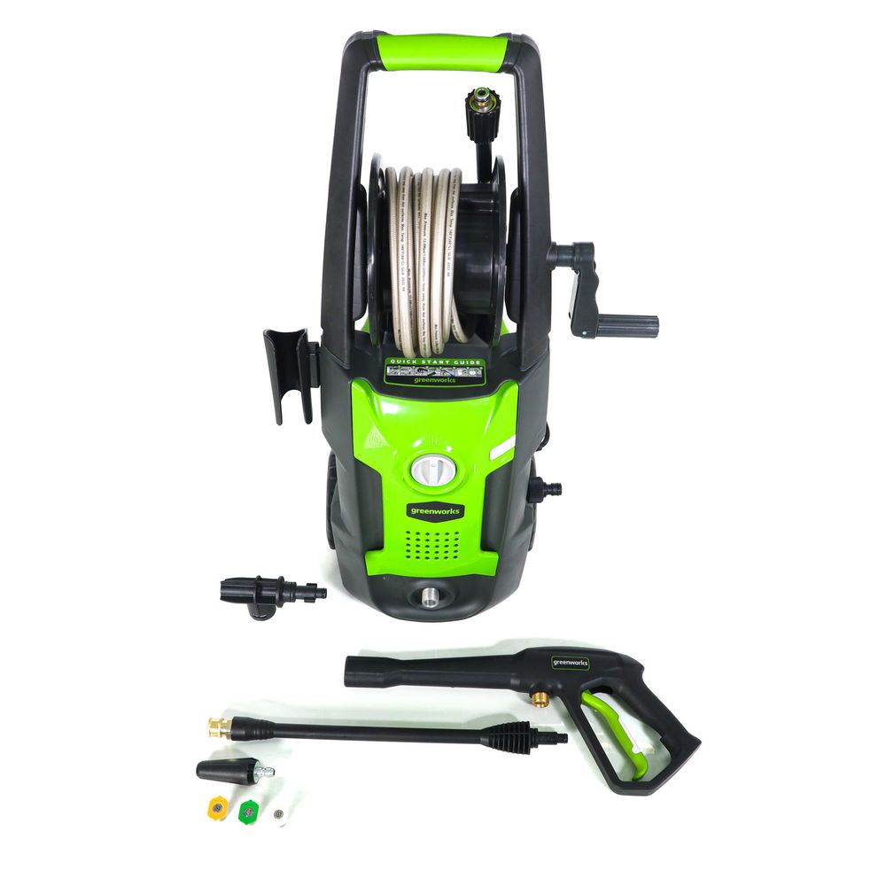 Мойка высокого давления электрическая Greenworks GPWG4II Арт. 5106507, 1800 Вт, 130 бар
