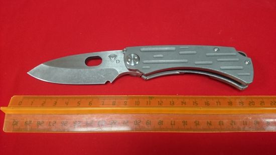 Складной нож Medford Colonial T MF/Colonial T Tb-Tb c клинком из стали D2, рукоять титан