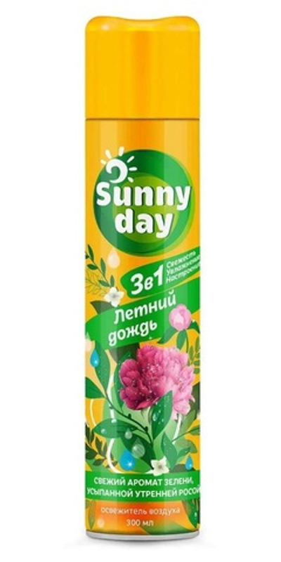 Освежитель воздуха Sunny Day 300 мл., Летний дождь (1/12)