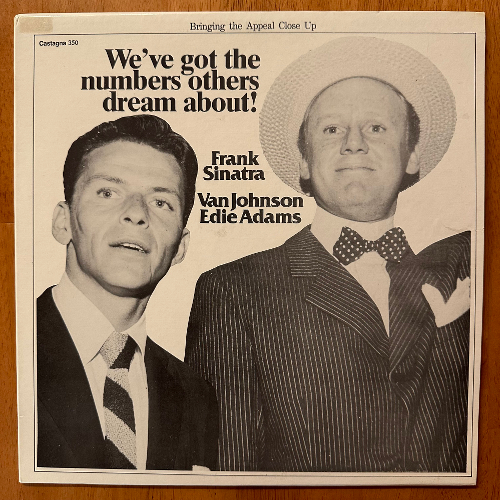 Frank Sinatra ‎– Bringing The Appeal Close Up - We've Got The Numbers Others Dream About! (Италия)