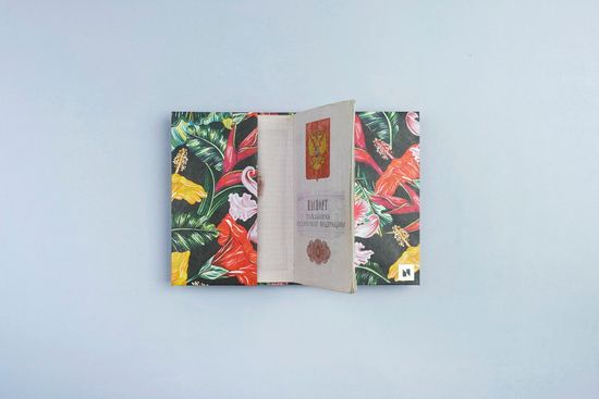 Обложка на паспорт NEW WALLET New TROPIC
