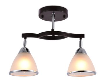 Люстра потолочная TR3111/2 DCF/CH темно-кофейный/хром Traditional Ambrella