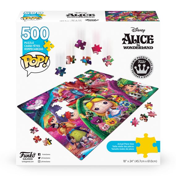 Funko Pop! Pop! Puzzles - Disney Alice in Wonderland