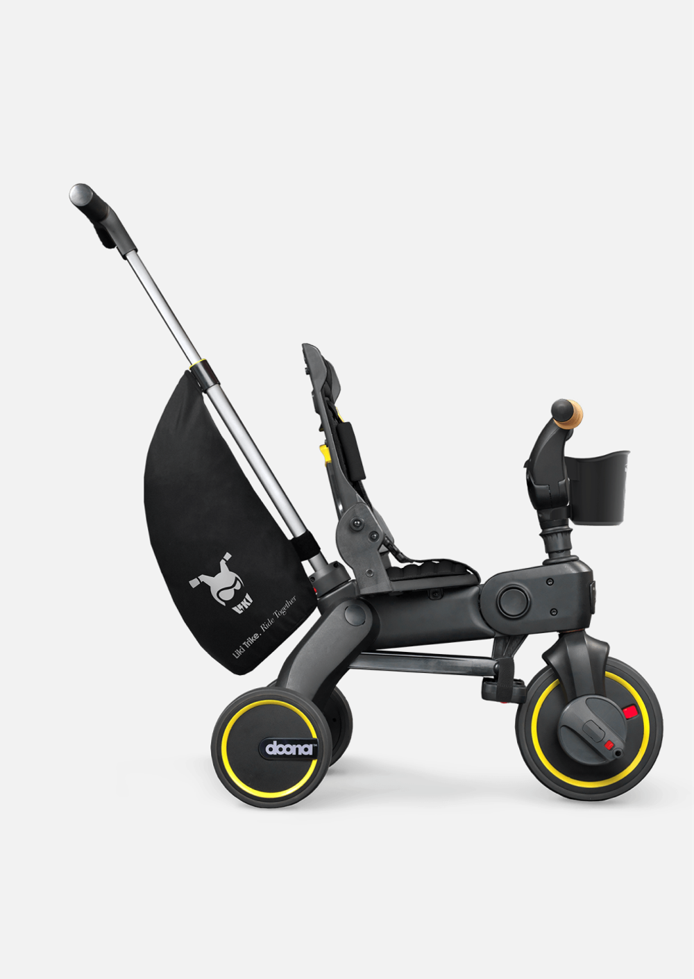 Doona Складной трехколесный велосипед Liki Trike S5, Nitro Black