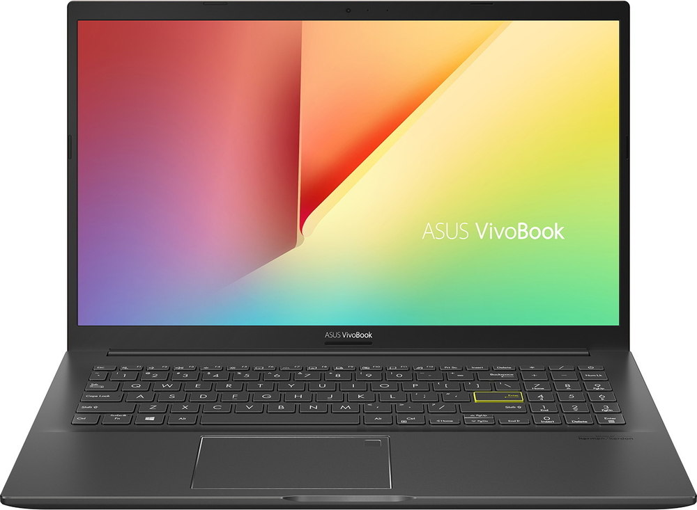 Ноутбук ASUS VivoBook S15 M513UA-BQ319T AMD Ryzen 5 5500U/16Gb/1Tb SSD Nvme/15.6; IPS FHD AG (1920x1080) WiFi/BT/Windows 10 Home/Indie Black/Aluminum cover