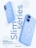 Чехол накладка iPhone 16 6.1" Gurdini Slim Series with Magsafe Blue