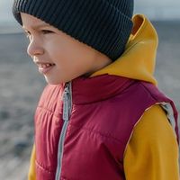 Жилет стеганый с капюшоном "Мерло"