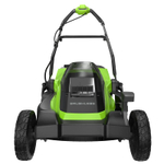 Газонокосилка аккумуляторная Greenworks GD24X2LM361, 2х24V, 36 см, бесщеточная, без АКБ и ЗУ (2520707)