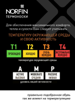 Термоноски Norfin T3M NORDIC MERINO LONG р.(45-47) XL
