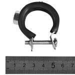 Хомут для труб одновинтовой STOUT - 3/4" (25-29 мм, с гайкой М8)