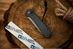 Нож Civivi BL Elementum C2103C сталь 14C28N Gray StoneWash рукоять Dark Green Micarta