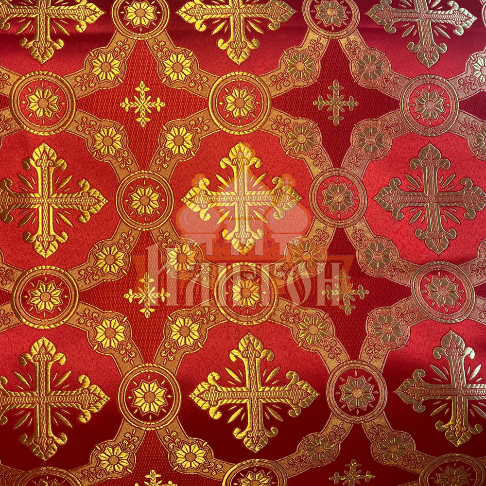 Шёлк "Гуслица" красный