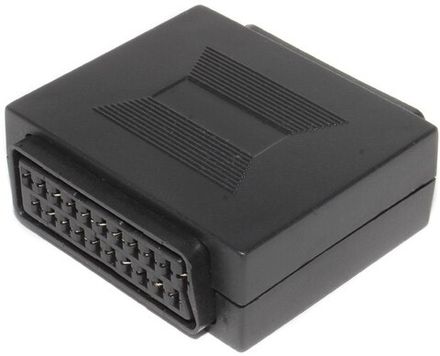 Переход SCART - SCART  пластик