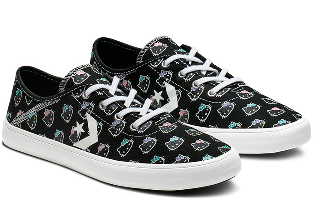 Costa Hello Kitty x Costa Wmns Converse Low "Black" Women"s