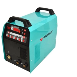Сварочный аппарат Profi MIG, MMA, TIG (220V, холостой ход 65V,6.0кВт, 5-200А, электрод 1,6-4мм, проволока 0.6-1.2мм, к-т мощности 0.7, цифр. табло) Forsage F-MIG200 PULSE