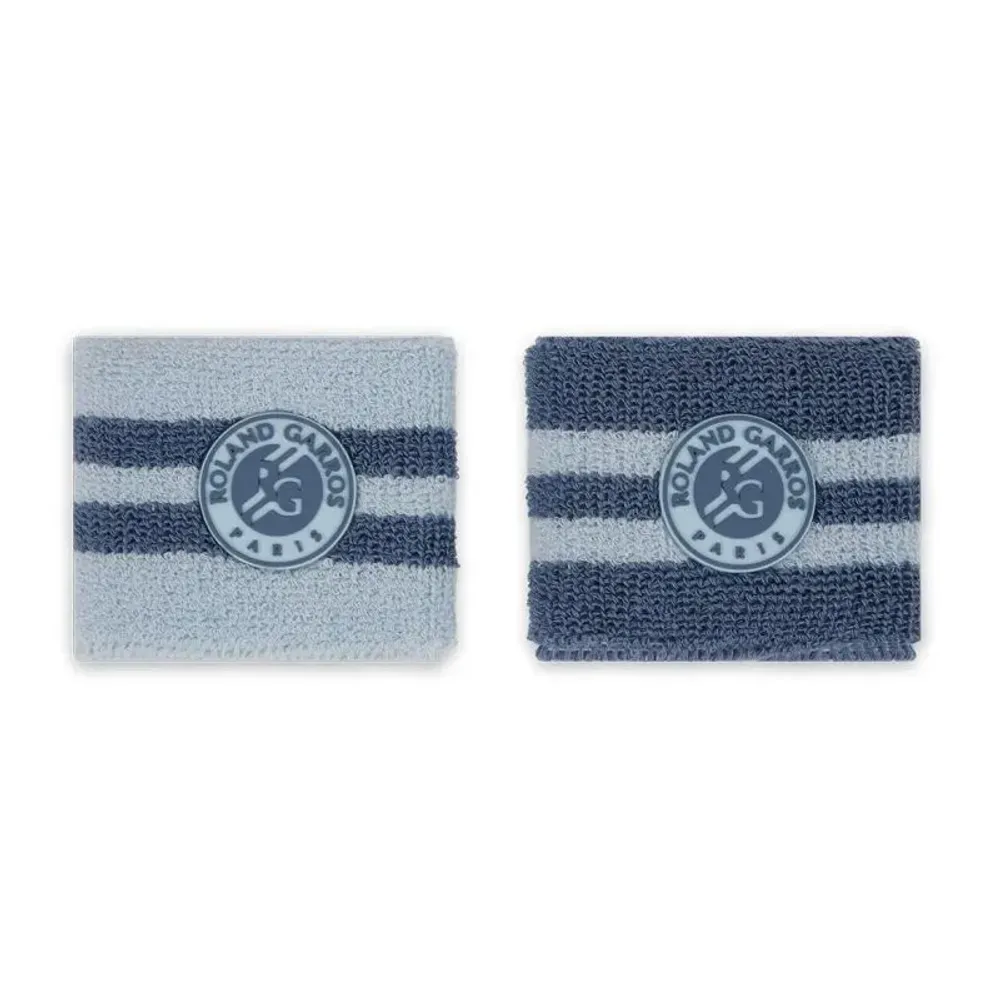 Напульсник теннисный Roland Garros Sporty Chic 2P - blue