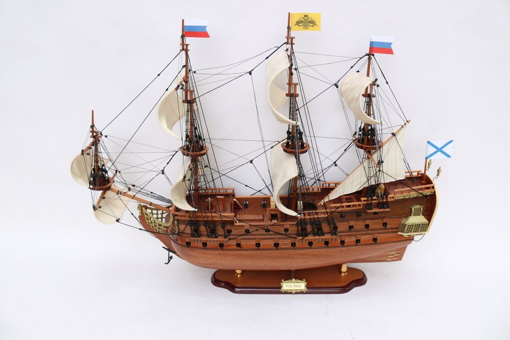 Van Der Heijden Модель парусника Полтава, Россия