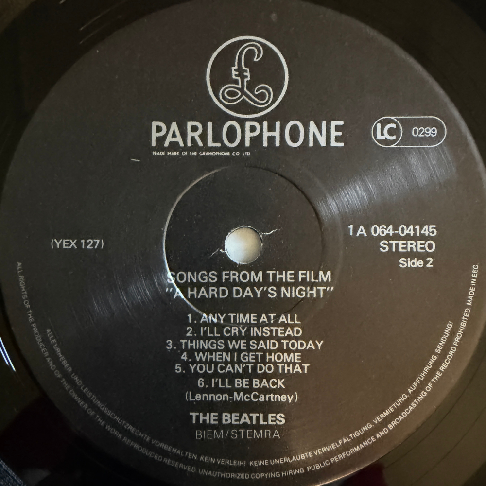 The Beatles – A Hard Day's Night (Европа)