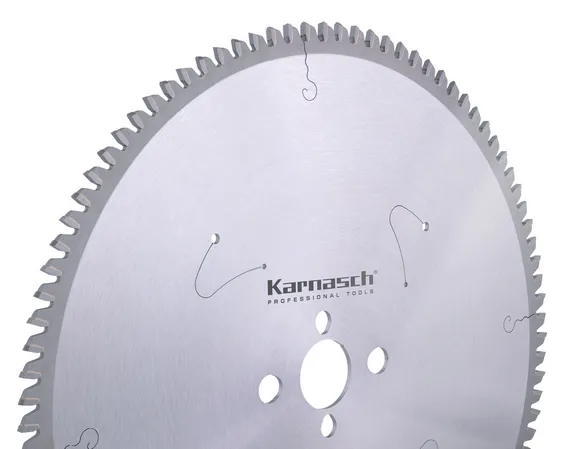 Диск пильный универсальный по алюминию и пластику Karnasch 120×2,8/2,0×20 мм, Z=34 TFN, арт. 10.8000.120.010