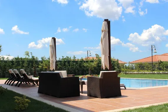 Комплект уличной мебели Monaco Lounge Set, антрацит