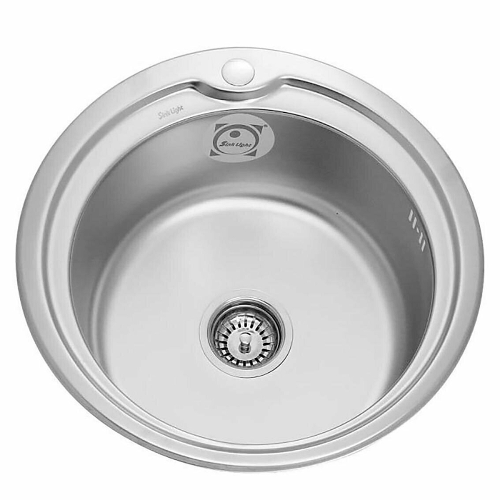 Мойка 510 SKL 0.6/160 врезная круглая SKL510ECO