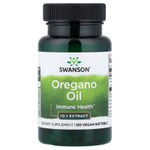 Swanson Vitamins, масло орегано, 120 веганских капсул (150 мг в капсуле)