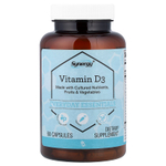 Vitacost, Synergy®, Vitamin D3, 60 Capsules