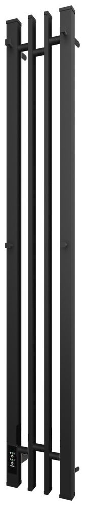 Полотенцесушитель электрический Point Фрея PN20722B П2 140x1200 диммер слева, черный