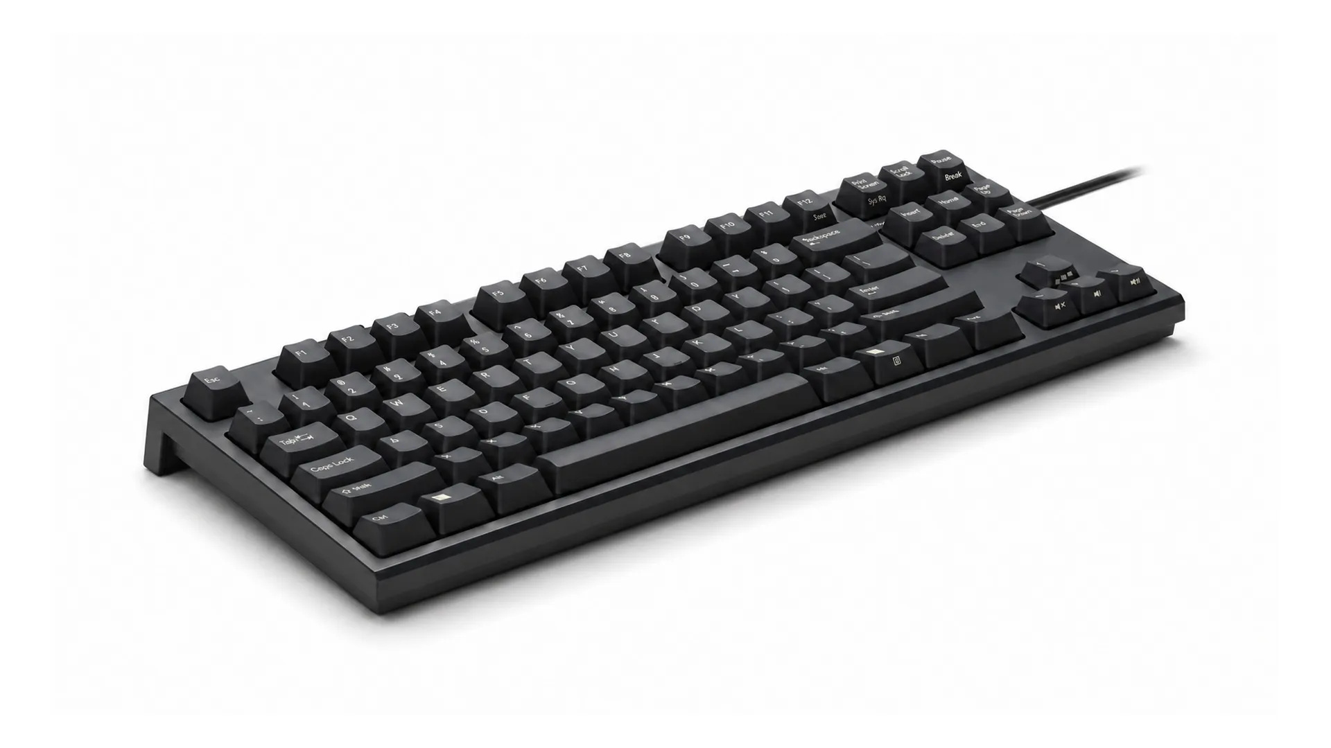 Клавиатура REALFORCE R3SD31, чёрная, вид под углом