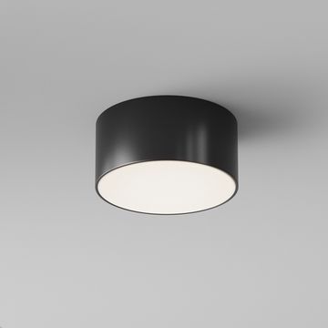 Уличный потолочный светодиодный светильник 15W 4000К O430CL-L15B4K чёрный Zon IP Maytoni
