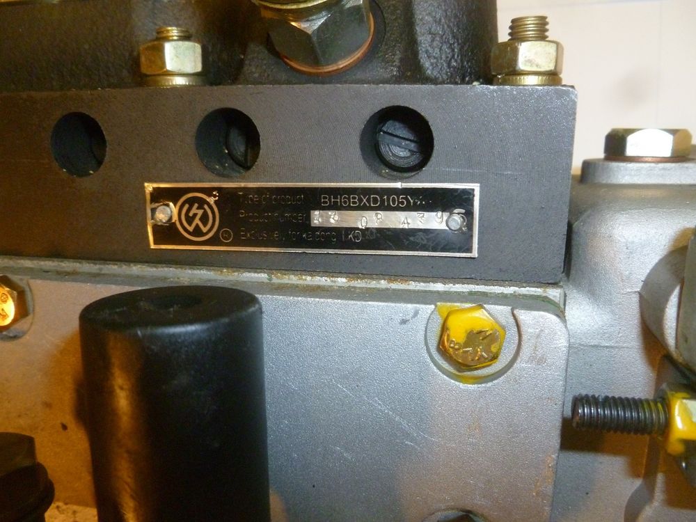 Насос топливный высокого давления Ricardo R6105AZLDS1; TDK 110 6LT/Fuel Injection Pump