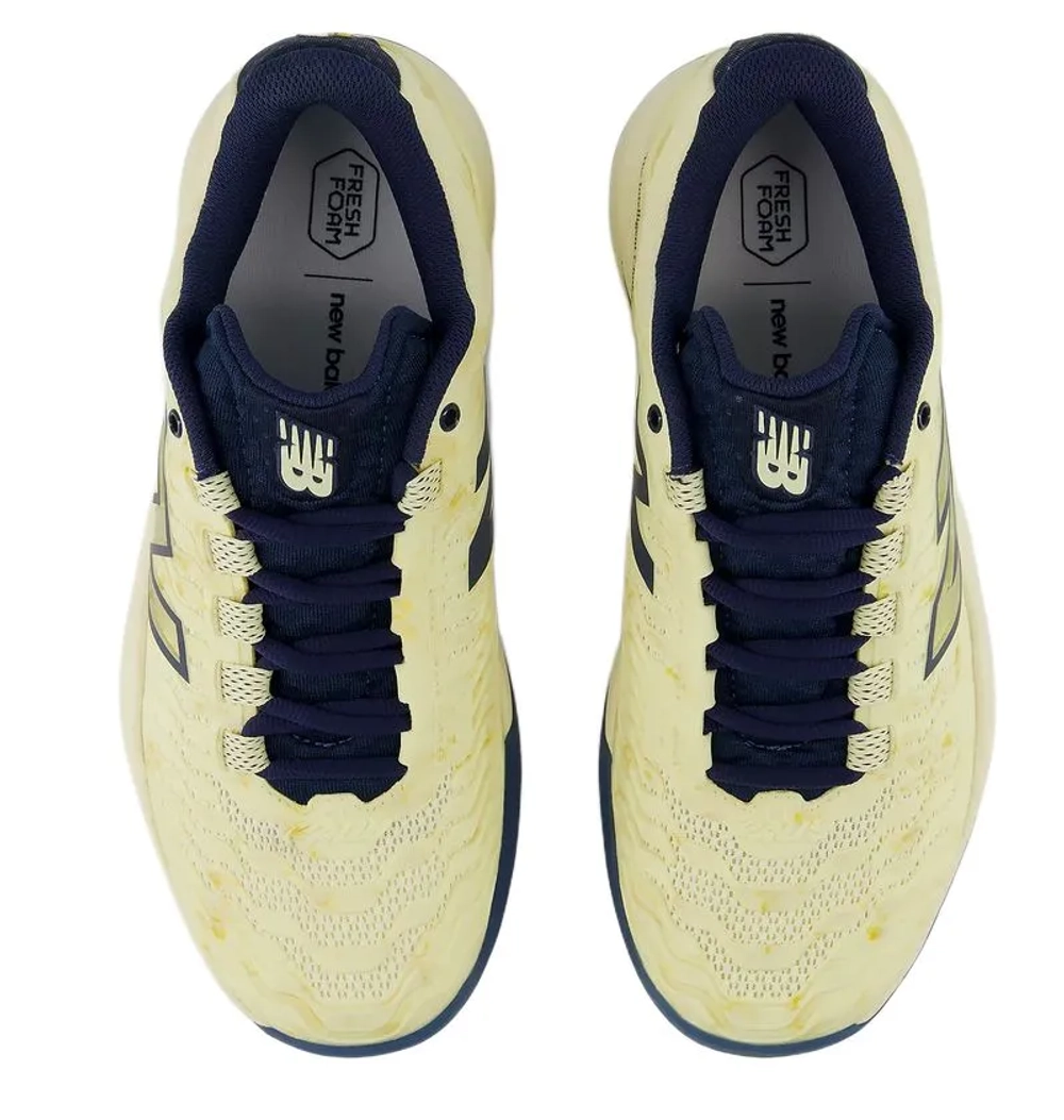 Женские теннисные кроссовки New Balance Fresh Foam X CT-Rally V2 - yellow/navy