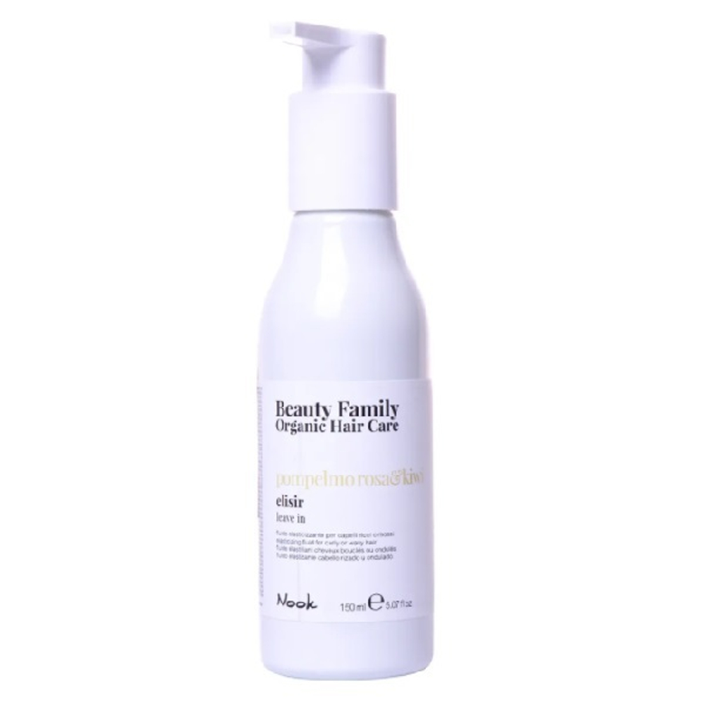 Восстанавливающий флюид для кудрявых или волнистых волос Nook Beauty Family Elisir Pompelmo Rosa&Kiwi 150мл