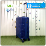 Средний чемодан Mironpan Model B, Темно-синий