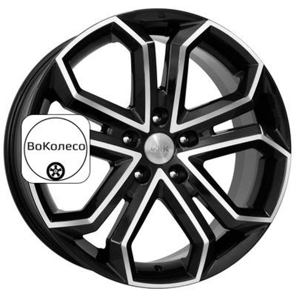 8,5x19/5x114,3 ET35 D66,1 Пандора (КС466) Алмаз черный K&K